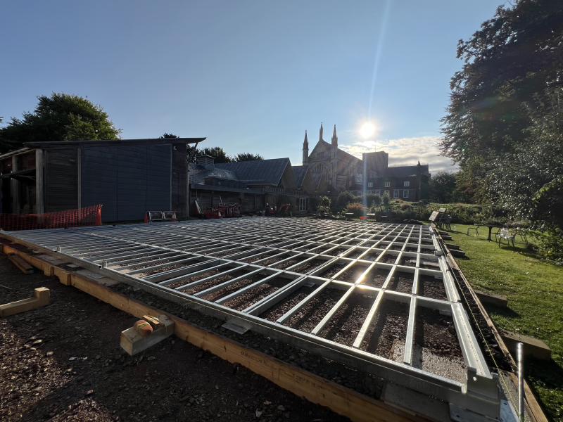 sub frame flooring for marquee