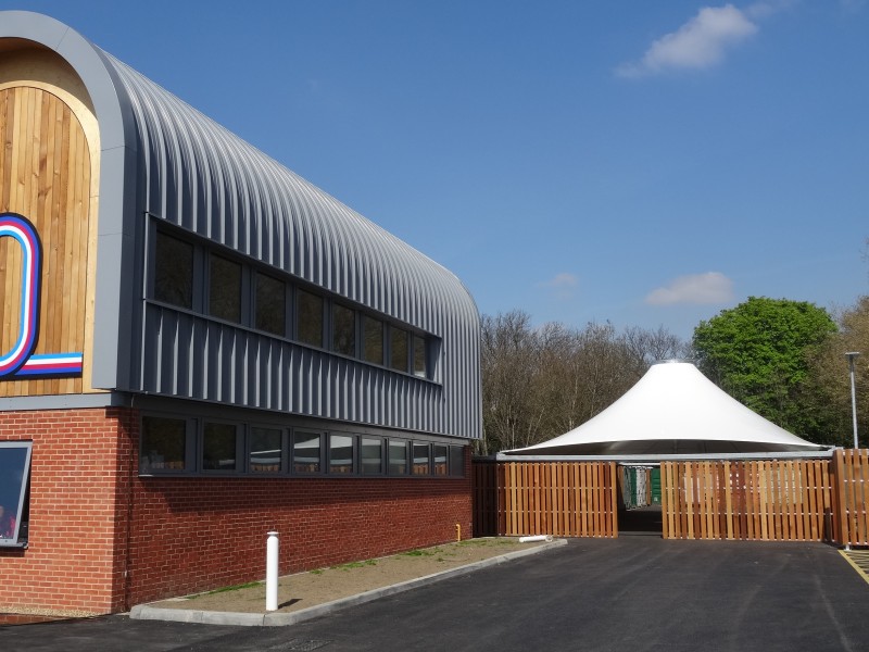 tensile fabric structure