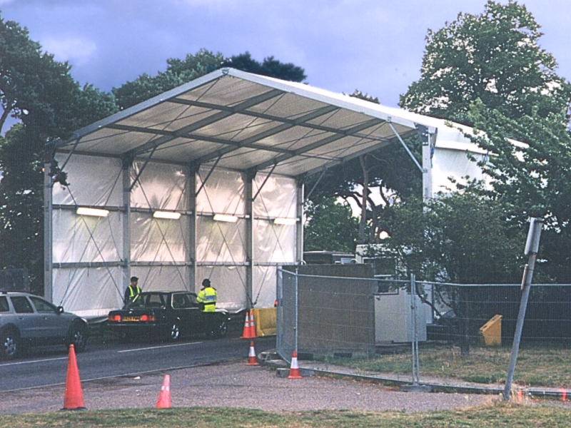 Security and entrance canopies