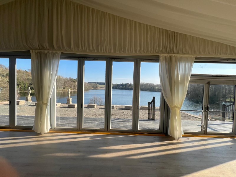 The Haining Marquee Bi-Folding Windows